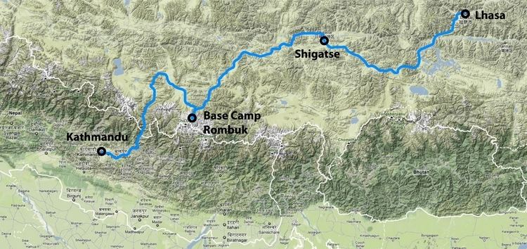 Friendship Highway (China–Nepal) Veloverden