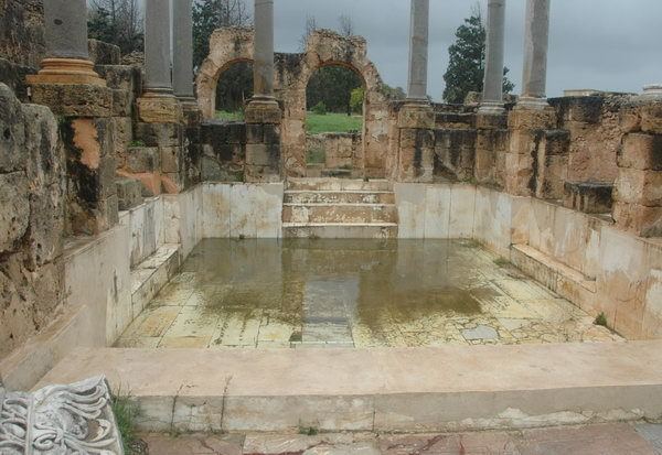 Frigidarium Lepcis Magna Hadrianic Baths