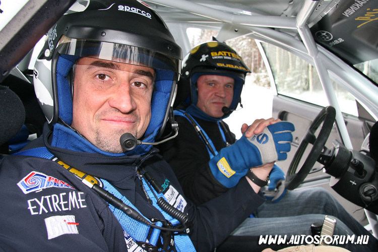 Frigyes Turán Turn Frigyes s Tommi Mkinen Subaru teszt