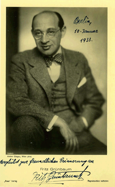 Fritz Grünbaum The Series