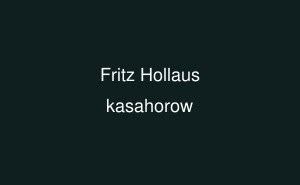 Fritz Hollaus Fritz Hollaus Gikuyu kasahorow