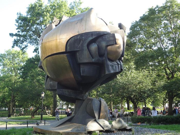 Fritz Koenig Fritz Koenig39s Sphere Art Nerd New York