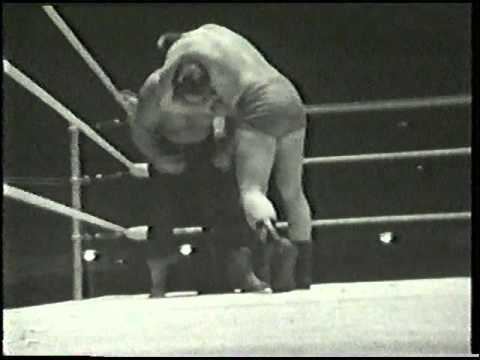 Fritz Von Erich Yukon Eric vs Fritz Von Erich Akron Wrestling May 14th 1960