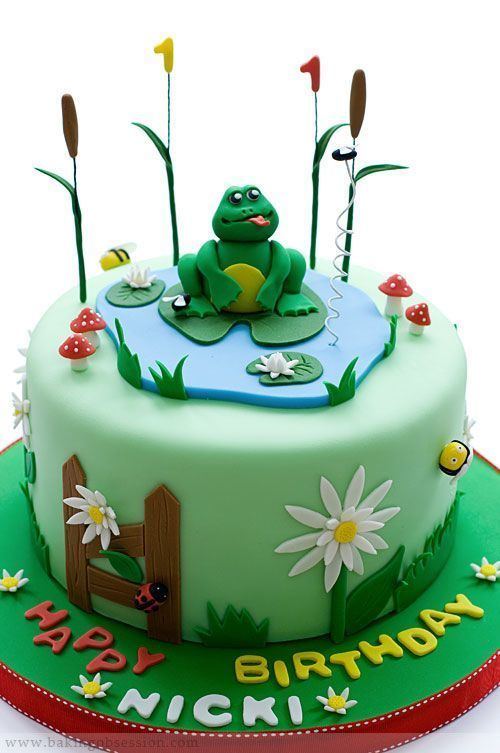 Frog cake 1000 ideas about Frog Cakes on Pinterest Fondant animals tutorial