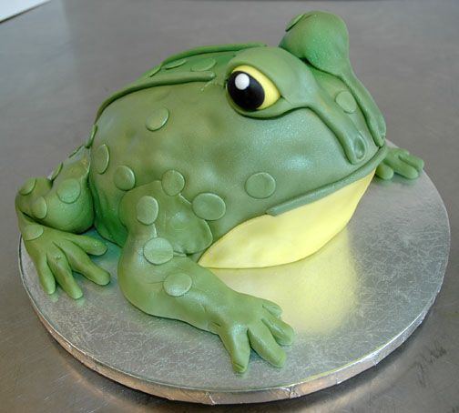 Frog Pond Birthday Cake — Birthday Cakes | Frog cakes, Pond cake, Kids cake