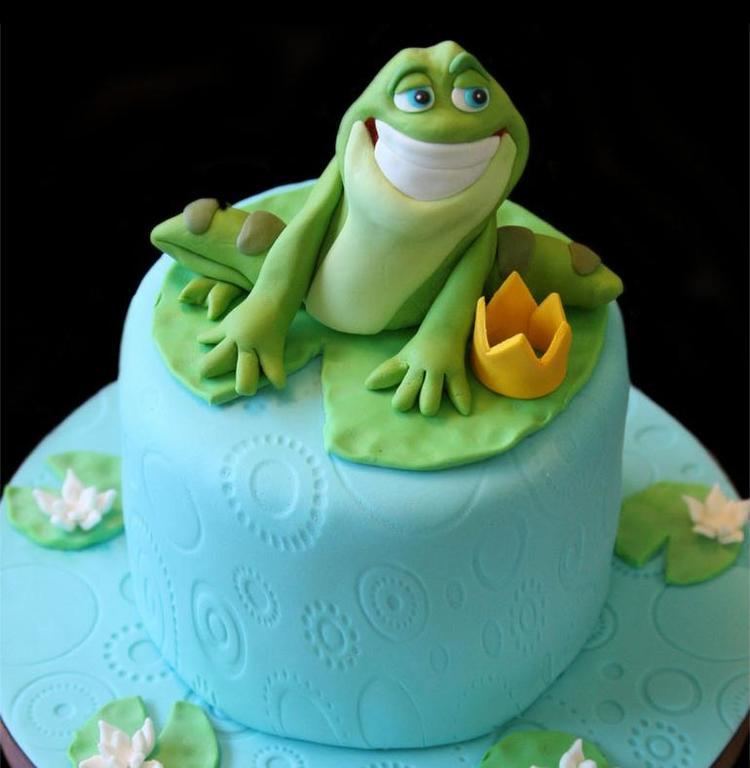 Frog cake Frog Cakes Decoration Ideas Little Birthday Cakes