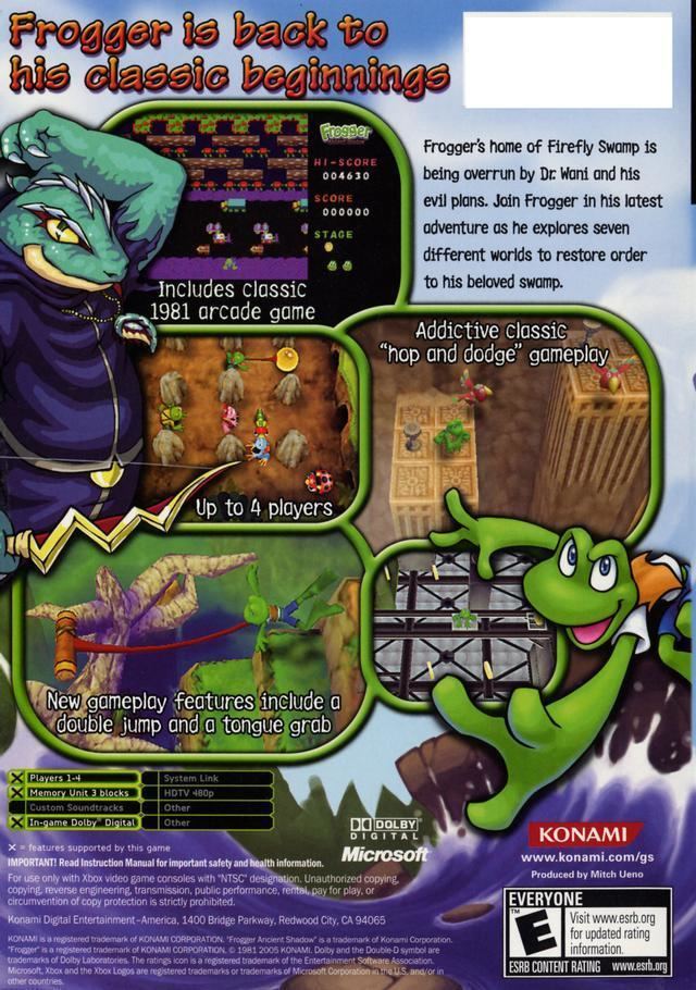 Frogger: Ancient Shadow Frogger Ancient Shadow Box Shot for Xbox GameFAQs
