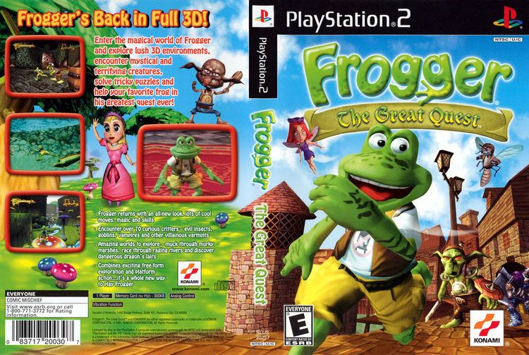 Frogger: The Great Quest Frogger The Great Quest Cover Download Sony Playstation 2 Covers