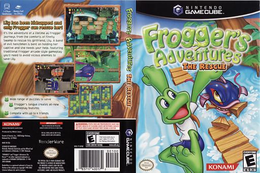 Frogger's Adventures: The Rescue Froggers Adventures The Rescue ISO lt GCN ISOs Emuparadise
