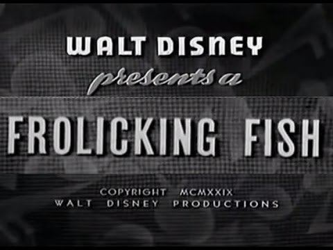 Frolicking Fish Frolicking Fish 1930 Silly Symphony YouTube