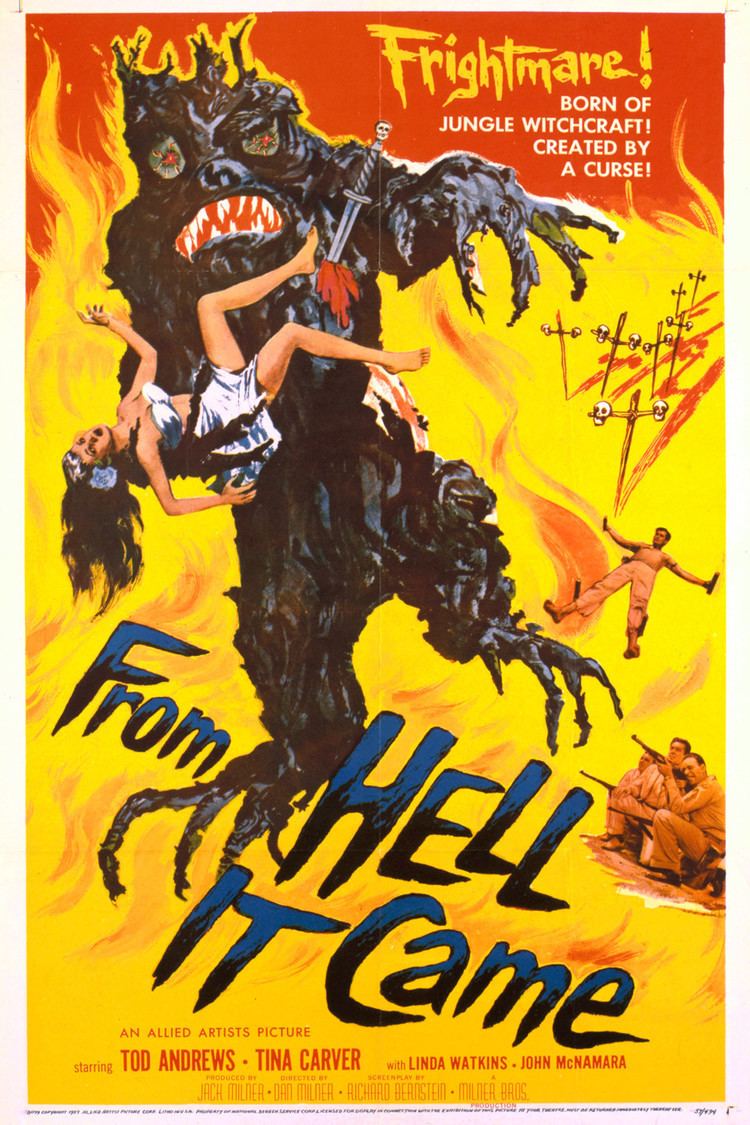 From Hell It Came wwwgstaticcomtvthumbmovieposters37278p37278