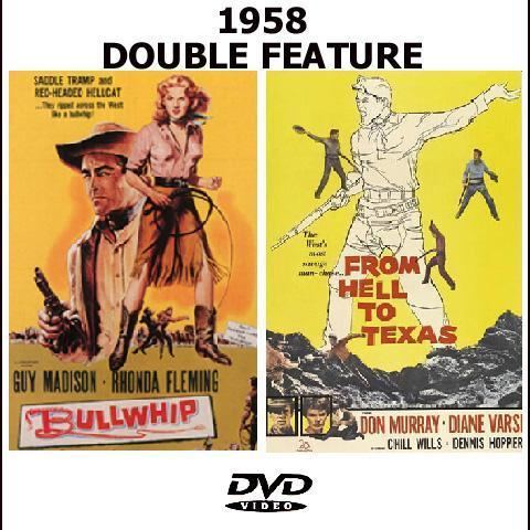 From Hell to Texas Bullwhip DVD Guy Madison From Hell To Texas Don Murray 1958 for