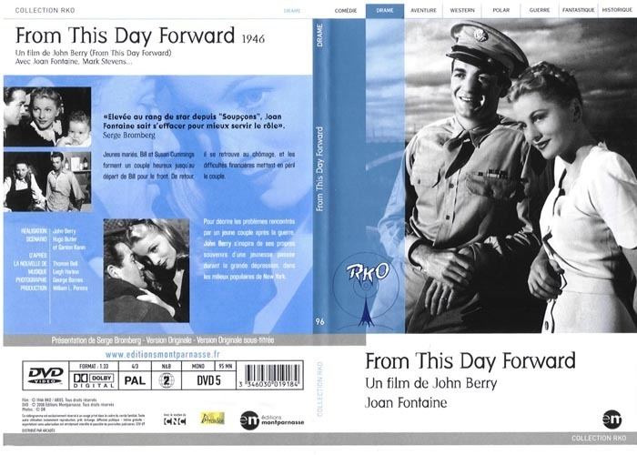 From This Day Forward Test DVD From This Day Forward 1946 Editions Montparnasse Film