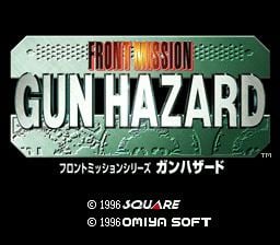 Front Mission Series: Gun Hazard Front Mission Series Gun Hazard Japan ROM lt SNES ROMs Emuparadise