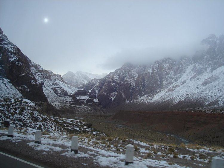Frontal Cordillera Panoramio Photo of Ro Mendoza Cordillera Frontal