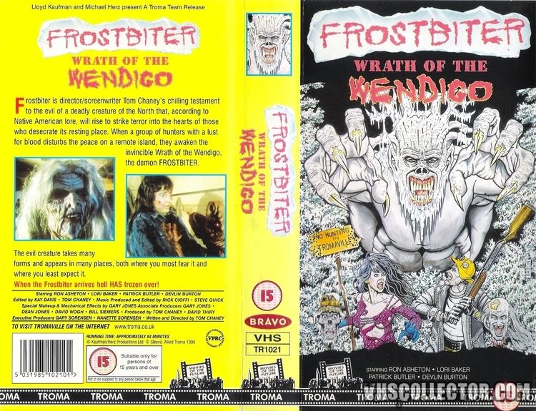 Frostbiter: Wrath of the Wendigo Frostbiter Wrath Of The Wendigo VHSCollectorcom Your Analog