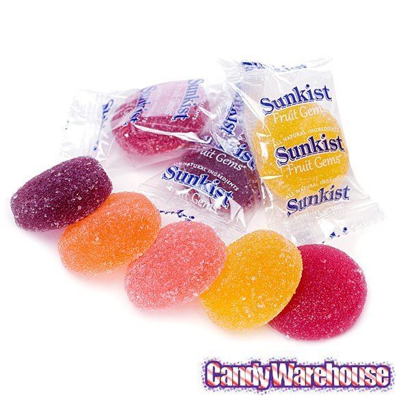 Fruit Gems Sunkist Fruit Gems Candy 5LB Bag Bulk Candy From CandyWarehousecom