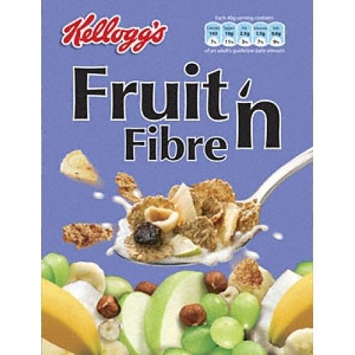 Fruit 'n Fibre Kellogg39s Fruit 39n39 Fibre 375g