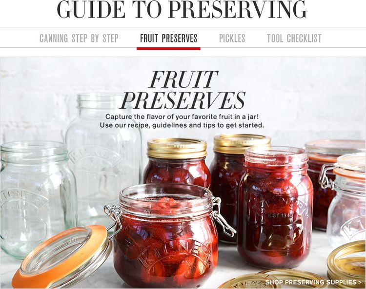 Fruit preserves Jam Recipes How to Make Preserves amp Strawberry Jam Williams Sonoma