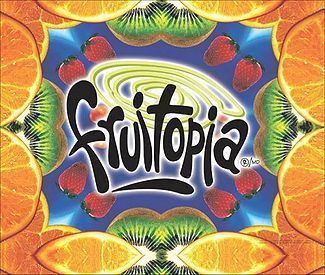 The brand poster of Fruitopia