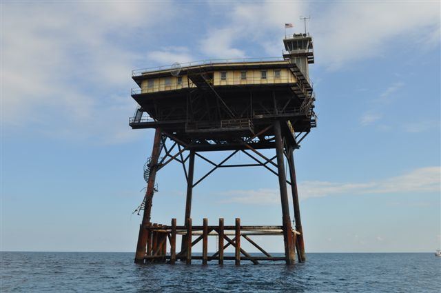 Frying Pan Shoals Light FRYING PAN SHOALS LIGHT TOWER