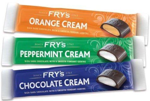 Fry's Chocolate Cream Fry39s Chocolate Cream MIX 49g x 12 Bars 4 x Chocolate Cream 4 x