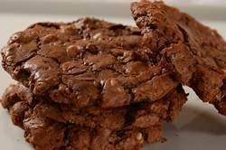 Fudge cookie Chocolate Fudge Cookies Recipe Joyofbakingcom Video Recipe