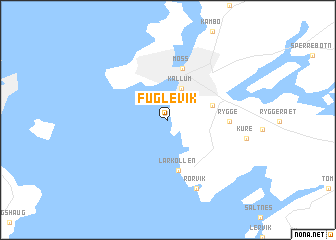 Fuglevik Fuglevik Norway map nonanet