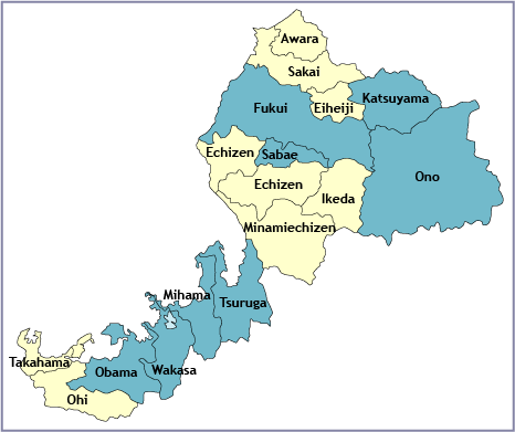 Regions Cities Fukui Prefecture