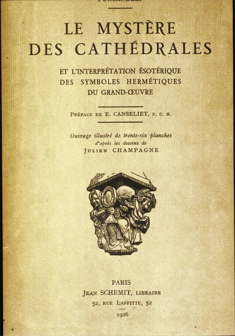 Fulcanelli Fulcanelli le Mystere des cathedrales edition originale dedicacee