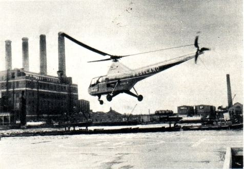 Fulham Power Station Flying From Westland39s Heliport May 1959