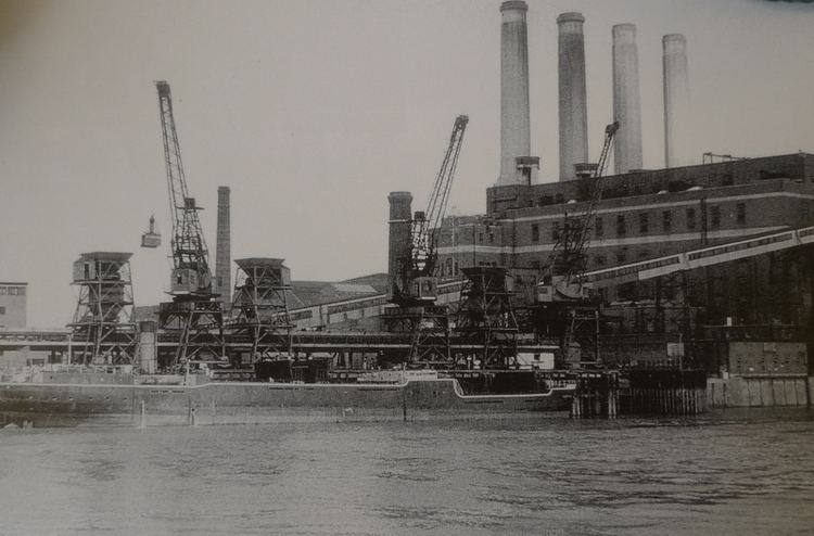 Fulham Power Station The Panorama of the Thames LBHF Libraries