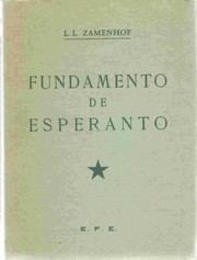 Fundamento de Esperanto httpscoversopenlibraryorgbid7105436Mjpg