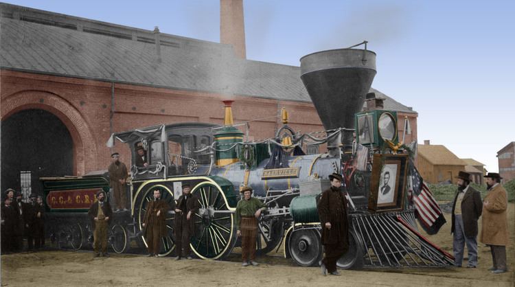 Funeral train The quotOld Nashvillequot The engine for Lincoln39s Funeral Train