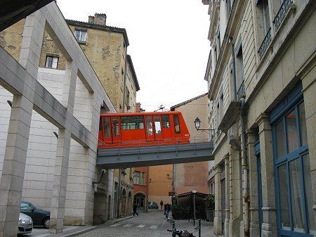 Funiculars of Lyon UrbanRailNet gt France gt Lyon Funiculars