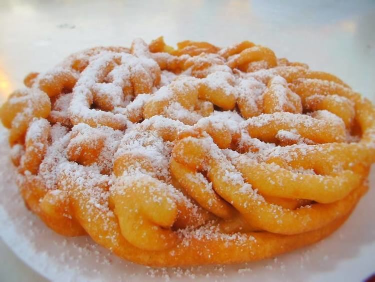 Funnel cake FunnelDelicious Specialty Fried Desserts Loaded Fried Potatoes