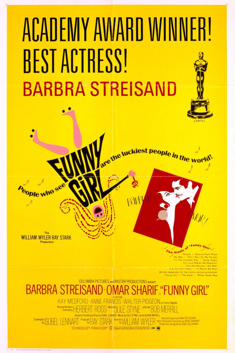 Funny Girl (film) wwwgstaticcomtvthumbmovieposters4336p4336p