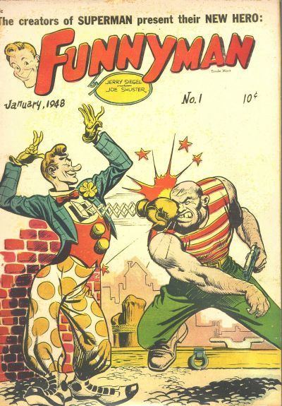 Funnyman (comics) httpsuploadwikimediaorgwikipediacommons66