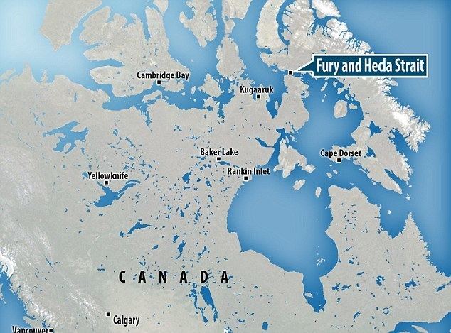 Fury and Hecla Strait Bizarre 39pinging39 sound can be heard from the sea in Northern Canada