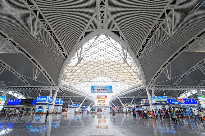 Futian Railway Station Asia39s Largest Underground Railway Station Opens In China WordlyPost