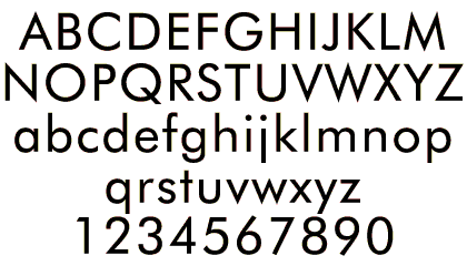 Futura (typeface) Families of Type