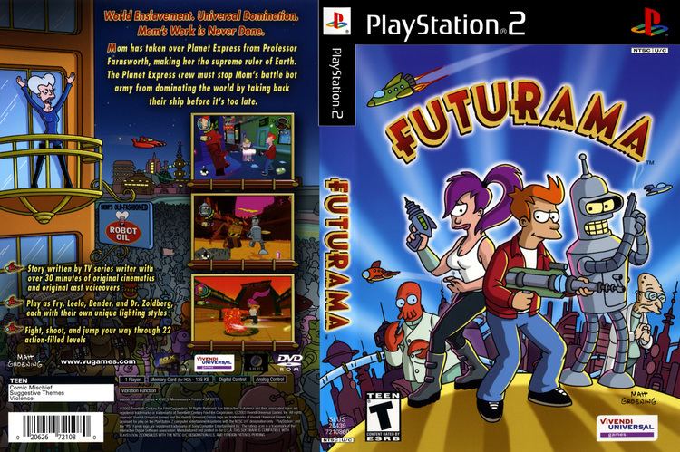 Futurama (video game) wwwtheisozonecomimagescoverps2277jpg