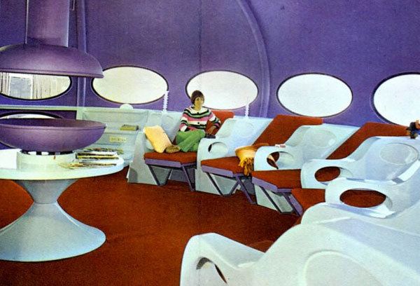 Futuro Futuro Make Yourself at Home Inside a UFO House