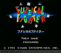 Fuzzical Fighter NES Nintendo for Fuzzical Fighter ROM