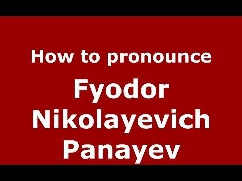 Fyodor Panayev WN fyodor panayev