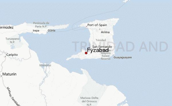 Fyzabad Fyzabad Trinidad and Tobago Weather Forecast