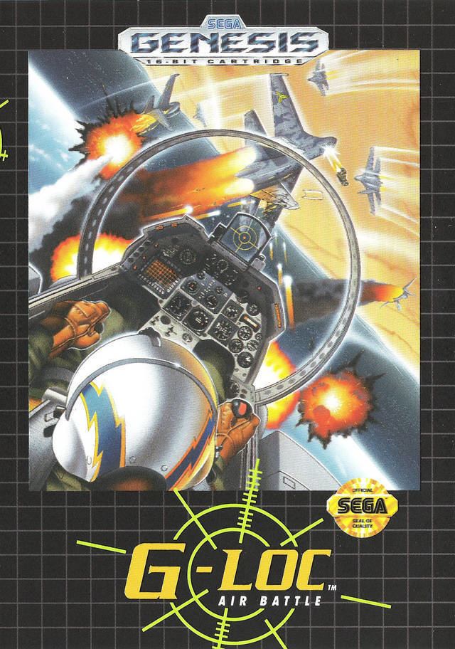 G-LOC: Air Battle GLOC Air Battle Box Shot for Genesis GameFAQs