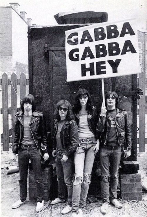 Gabba Gabba Hey 1000 images about The Ramones Gabba Gabba Hey on Pinterest
