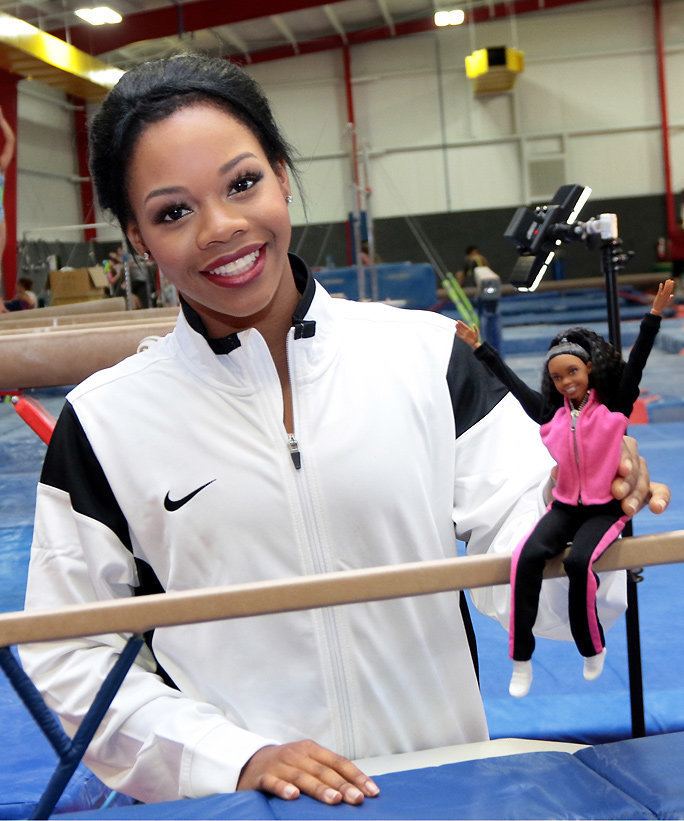 Gabby Douglas Olympic Gymnast Gabby Douglas Now Has Her Own Shero Barbie Doll