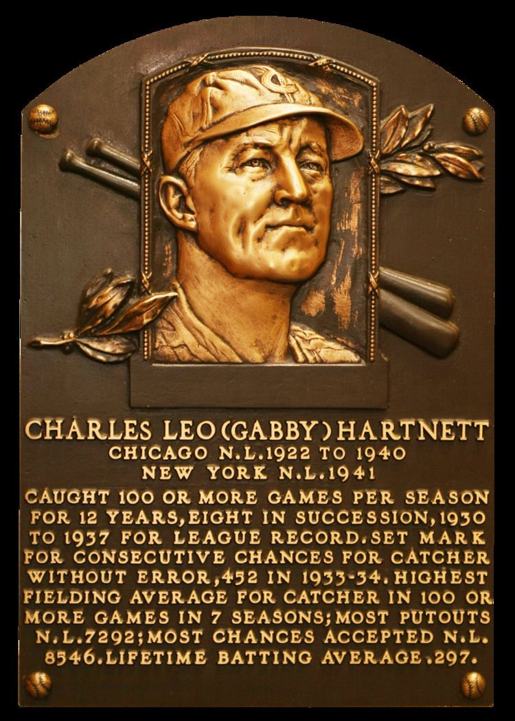 Gabby Hartnett Hartnett Gabby Baseball Hall of Fame